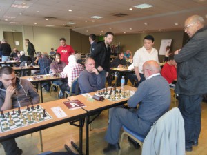 Les experts à l'Open d'échecs