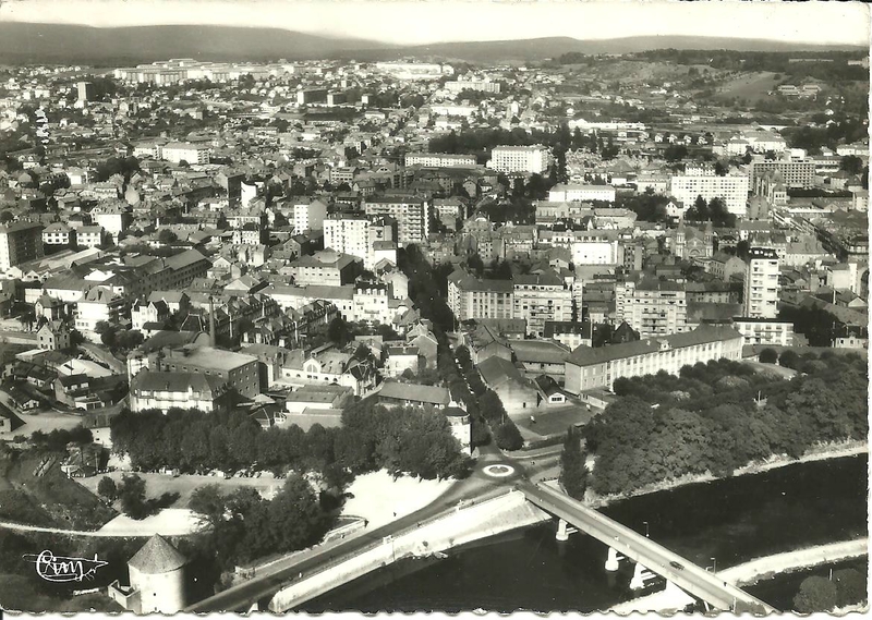 Pont Denfert Rochereau en 1961