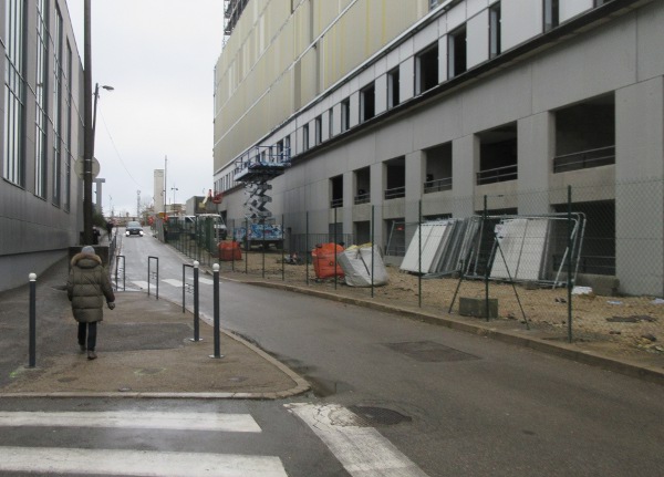 rue Viotte chantier janvier 21