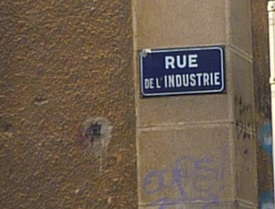 rue de l'industrie