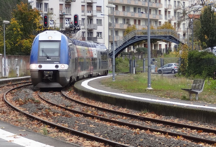 tER de retour gare de la Mouillère