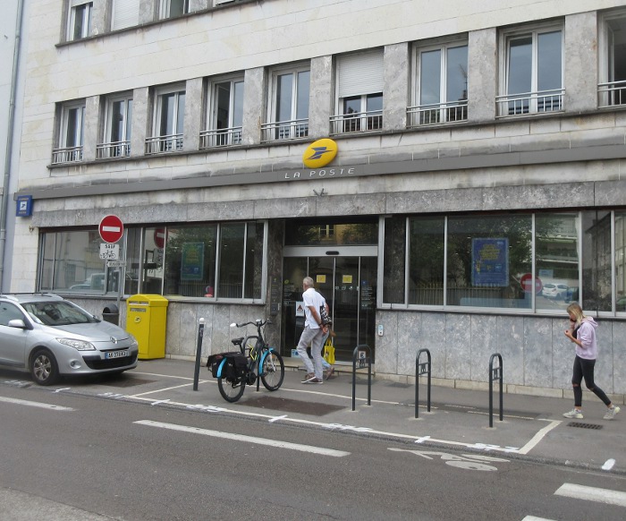 bureau de poste des Chaprais, rue de Belfort