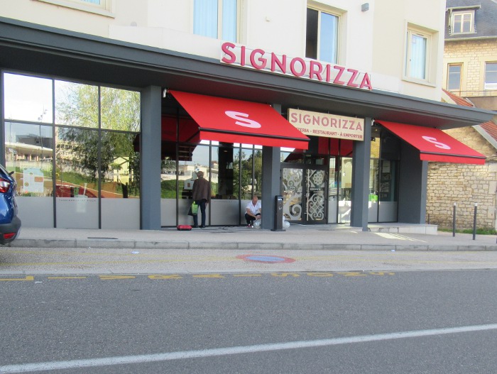 Signorizza 5 avenue Foch pizzas
