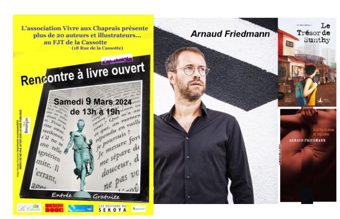 Rencontre à livre ouvert avec Arnaud Friedmann