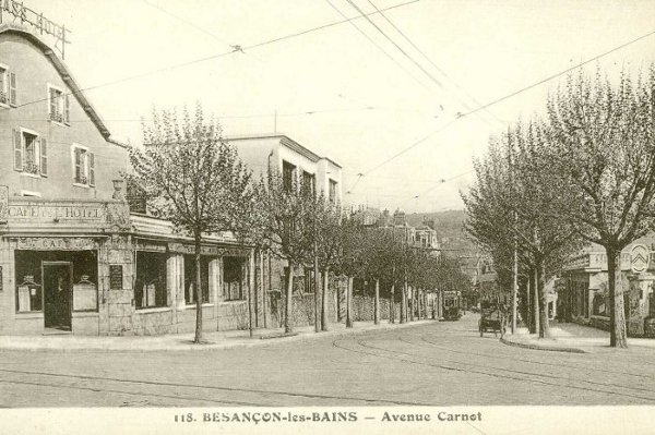 Histoire de l'avenue Carnot entre la place Flore et la rue de Belfort