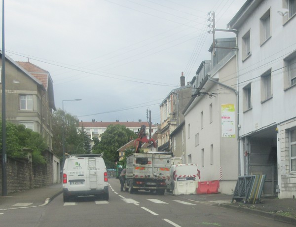 travaux reseaux rue Cassotte juillet 24