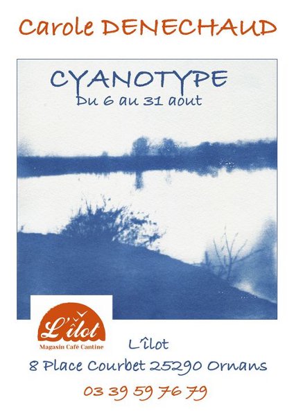 cyanotypes de Carole Denechaud