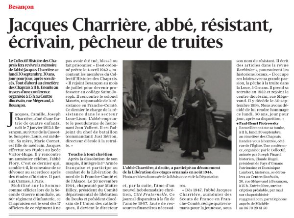 abbé Charrière Est 25/9/24