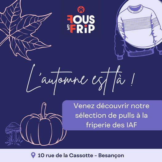 friperie des IAF automne