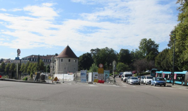 Quai de Strasbourg fermé