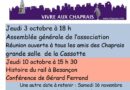 Octobre 2024 AG le 3, histoire du rail le 10