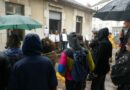 hymne à Fourier place de la Liberté sous la pluie